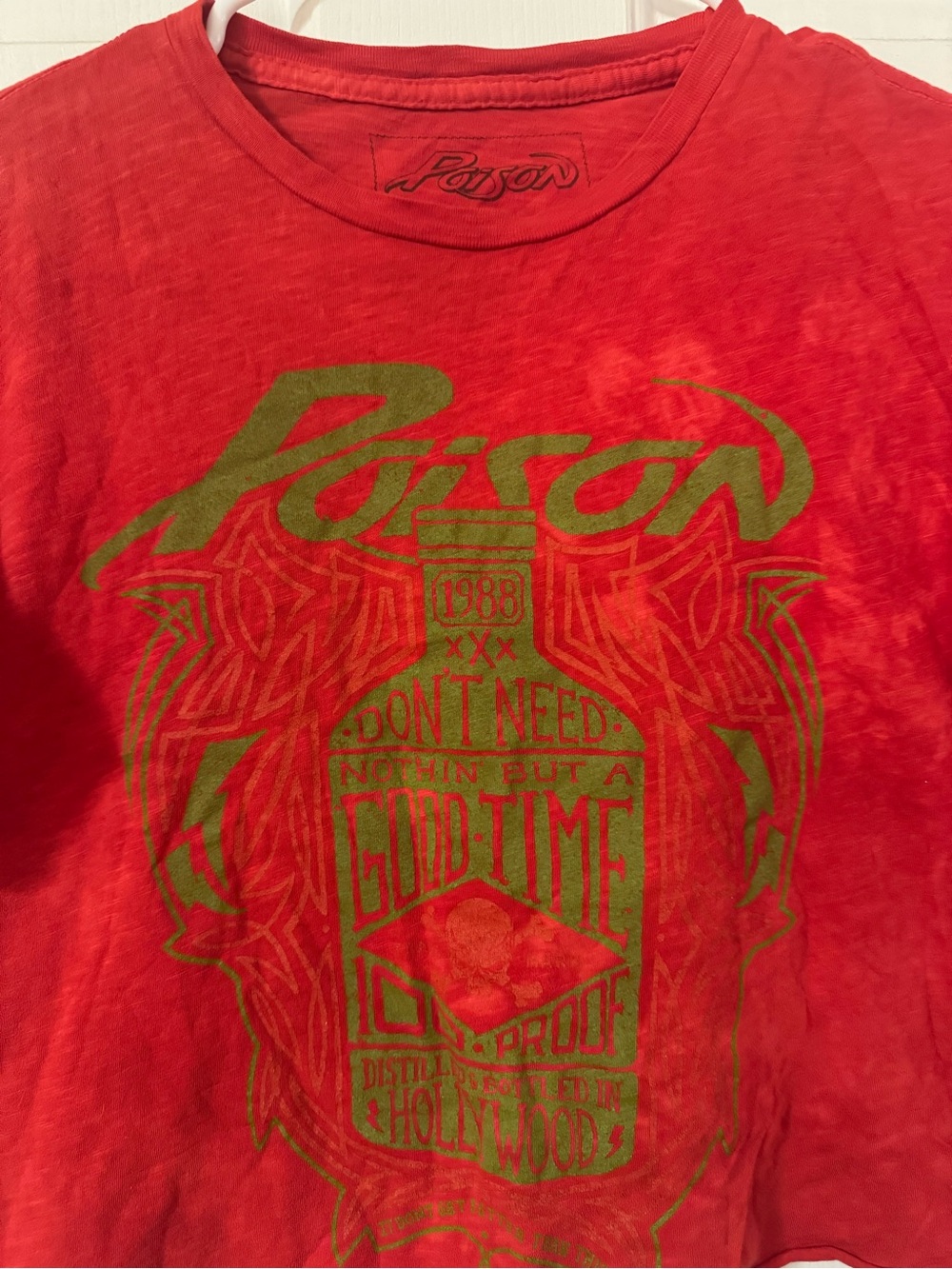 Distressed Poison Band Tee